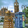 Dalek + Doctor Who