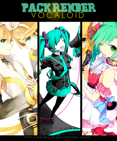 Pack render 'Vocaloid'