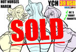 YCH4:Hot Nurses Harem (Sold) by 27Lsd