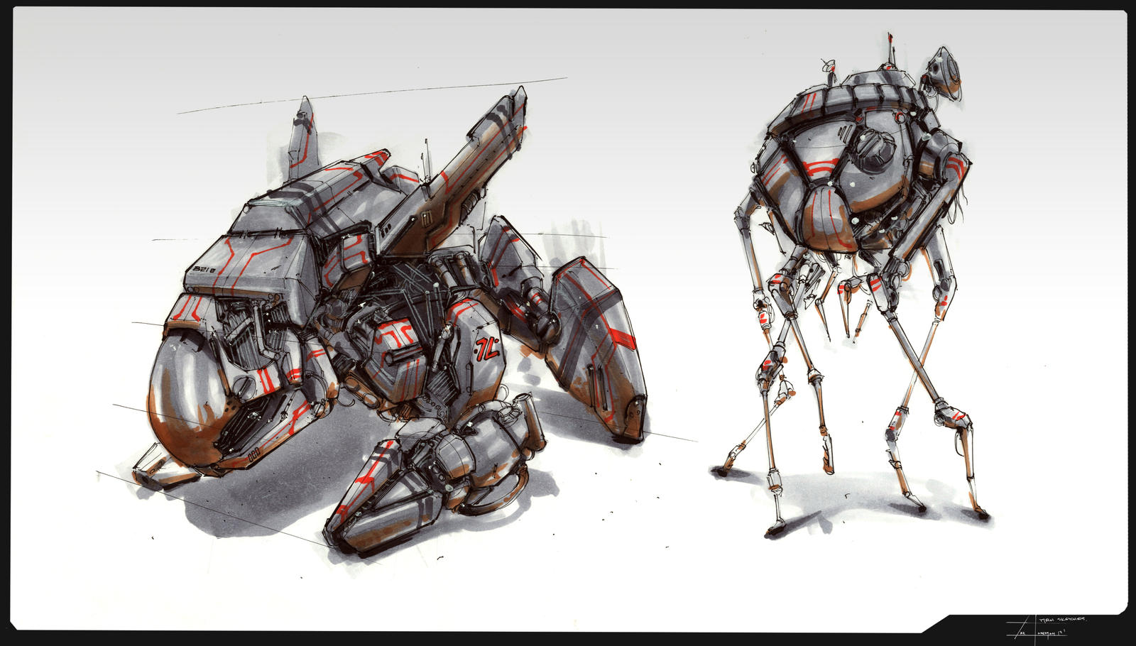 Mech Sketches