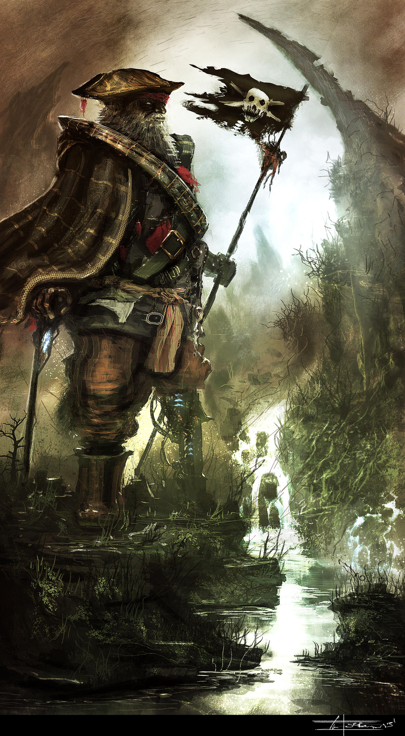 pirate captain (4-7-13) by zakforeman on DeviantArt