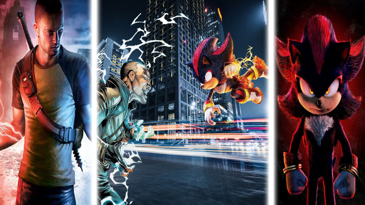 Cole MacGrath VS Movie Shadow|Fight Art