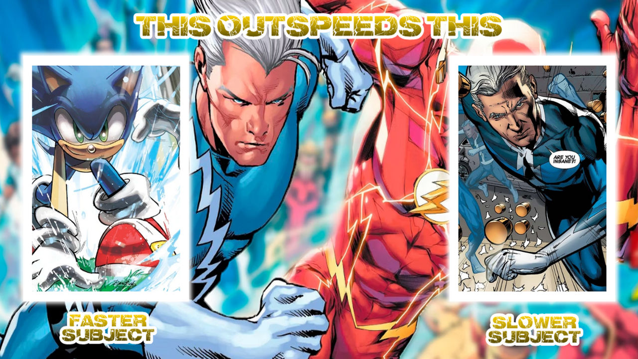 Archie Sonic Is More Faster Than Quicksilver