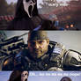 Ghostface Meets Marcus Fenix