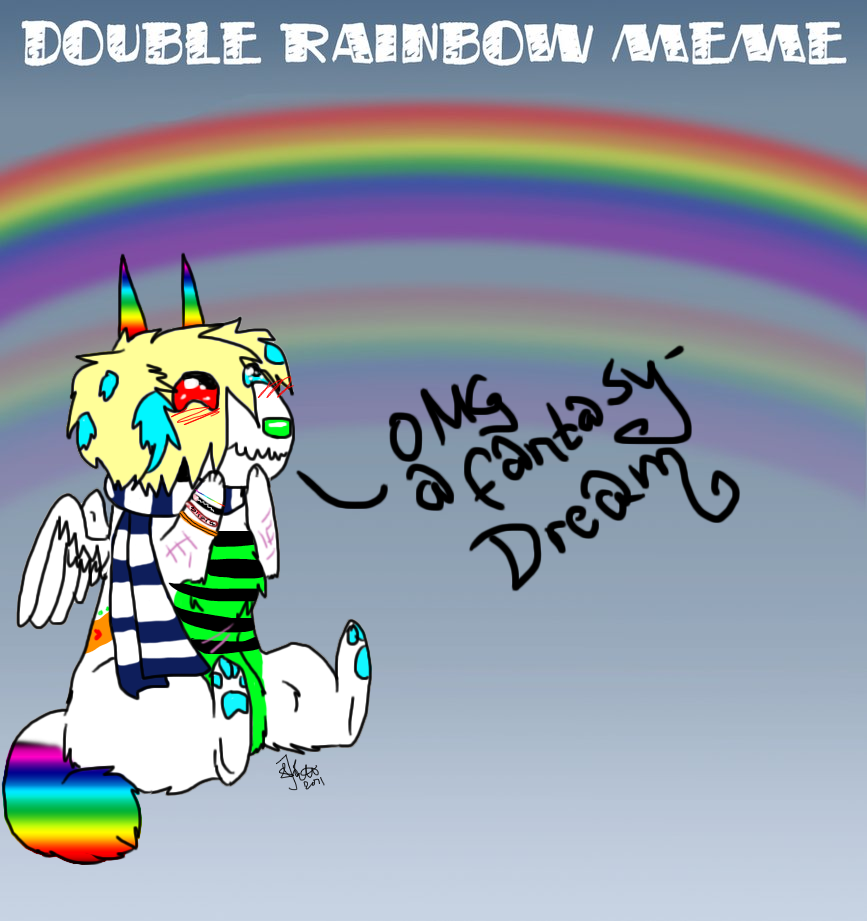 .:Double rainbow meme:. by ShiWox on DeviantArt