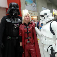 Dante, a Storm Trooper and Darth Vader