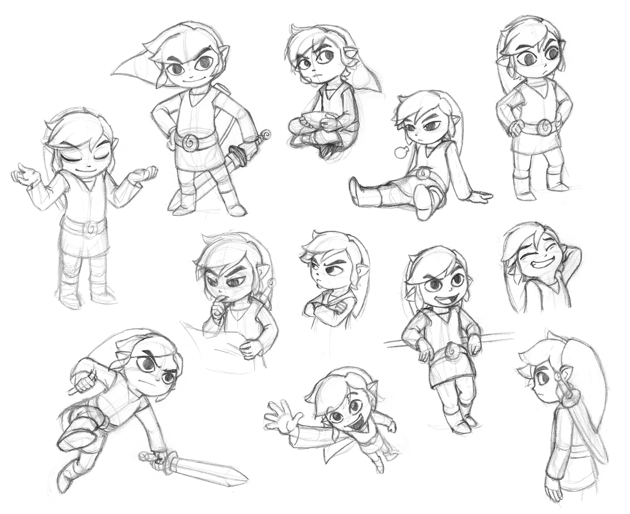 Link Sketches