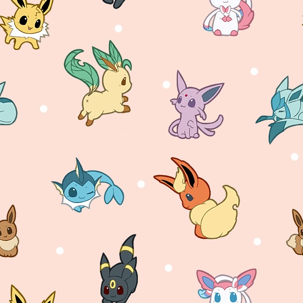 Eevee Pokemon Evolutions Wallpaper by NatuTorchic on DeviantArt