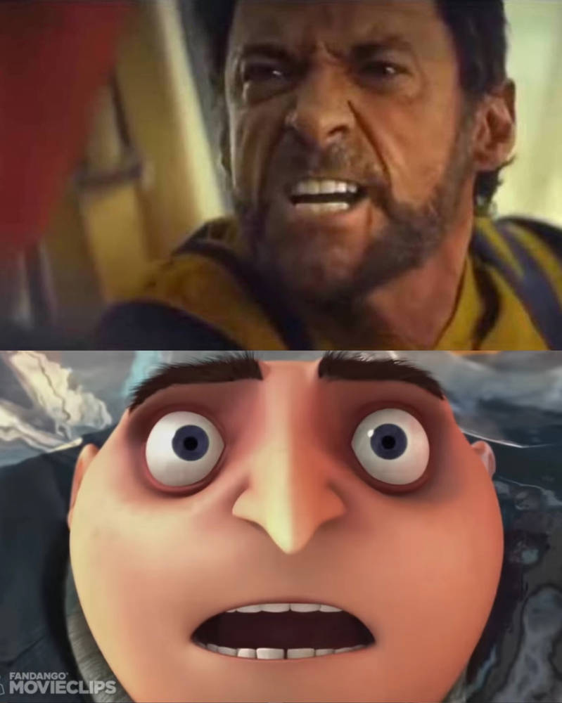 Wolverine Grumpy Wolverine roast Gru by Jquiles21 on DeviantArt