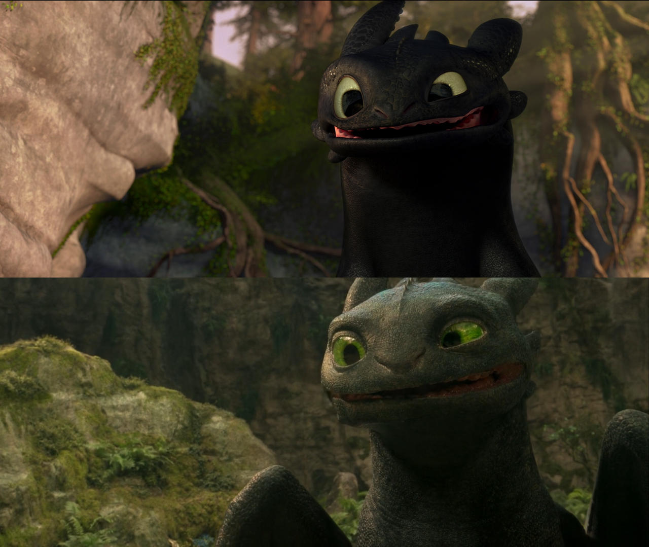 Toothless Smile Comparison By Jquiles21 On DeviantArt toothless-smile-comparison-by-jquiles21-on-deviantart