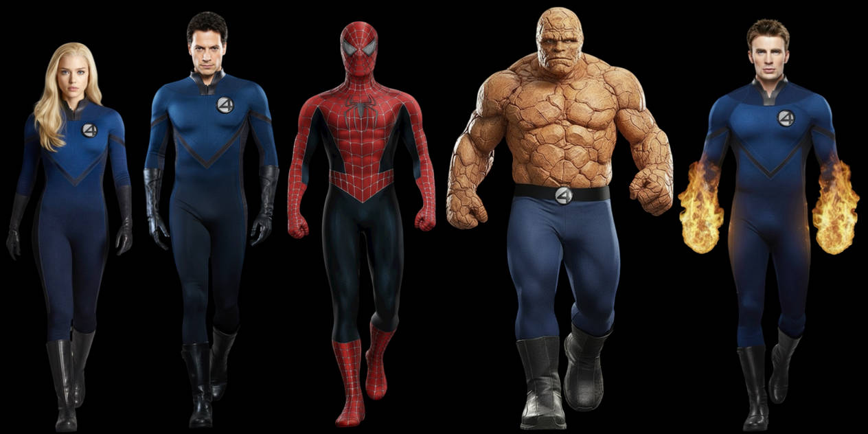 Spider-Man and Fantastic 4 Sam Raimi/Tim Story by Jquiles21 on DeviantArt