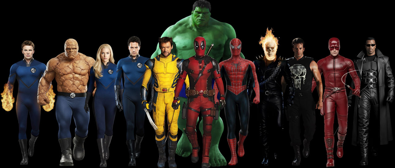 Multiverse Deadpool Background Deadpool and the multiverse heroes by Jquiles21 on DeviantArt