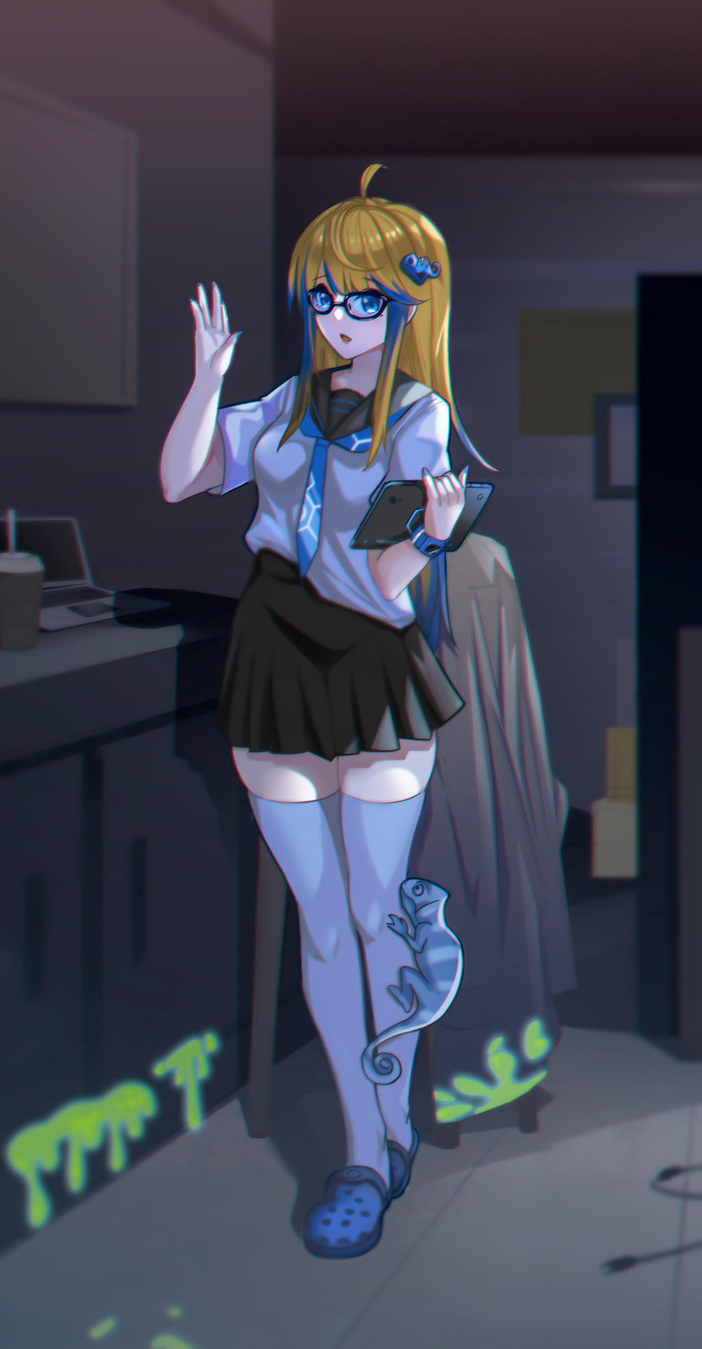 Lab girl by Spiz96 on DeviantArt
