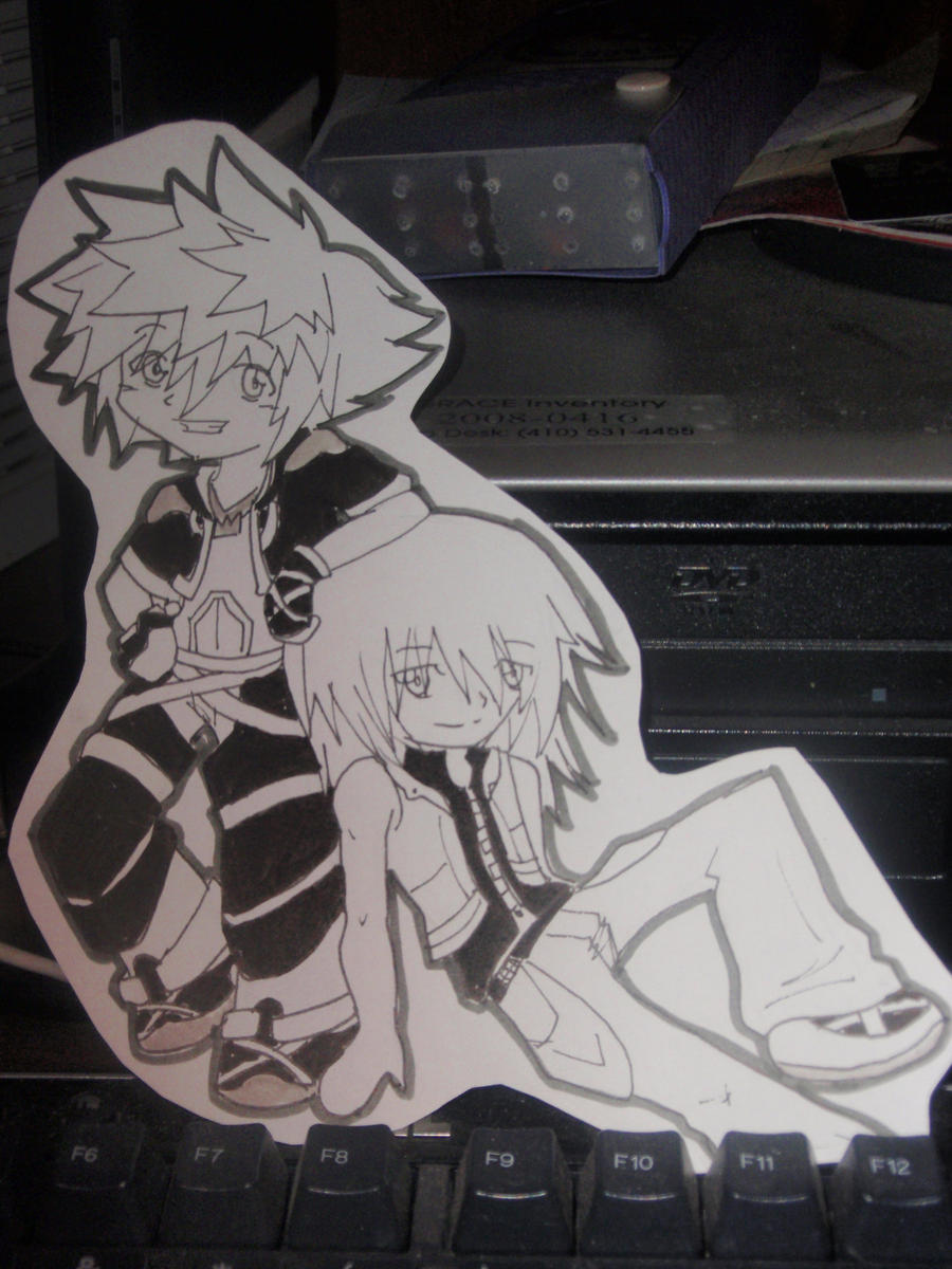 Sora and Riku