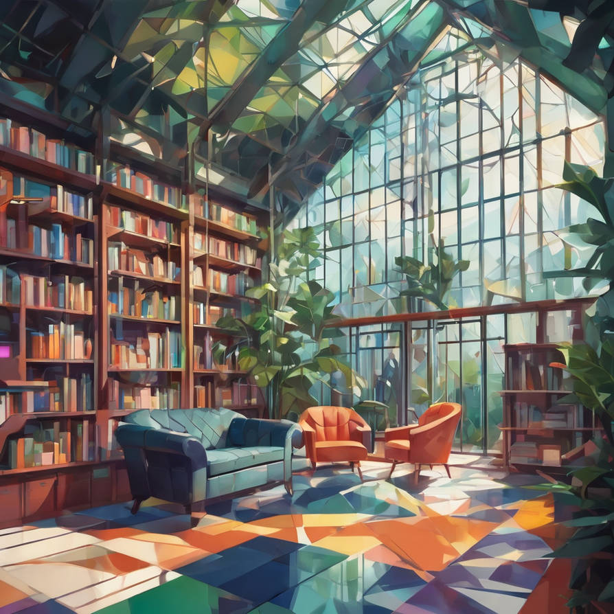 Library / Abstract v002 by sauliukazz on DeviantArt