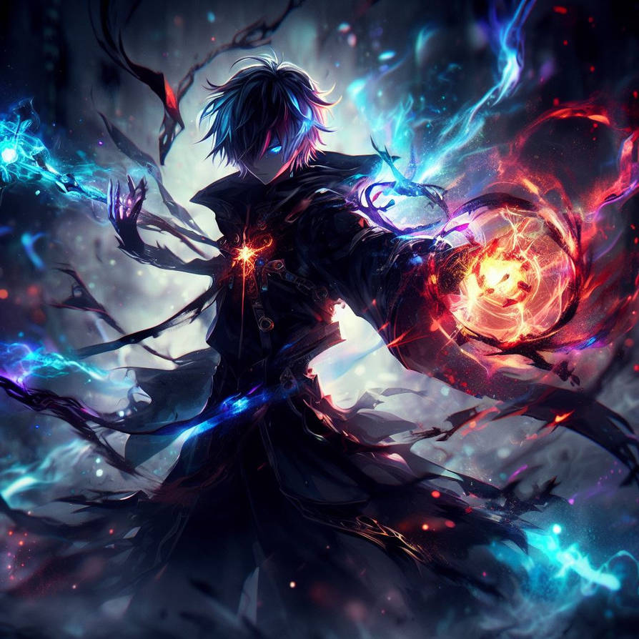 HighSpirited Hero with Elemental Powers/ Anime 12 by sauliukazz on