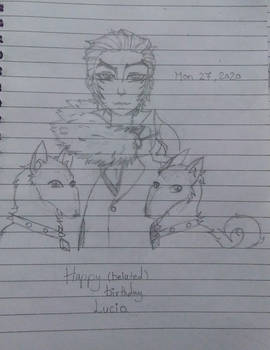 Happy(belated) Birthday Lucio