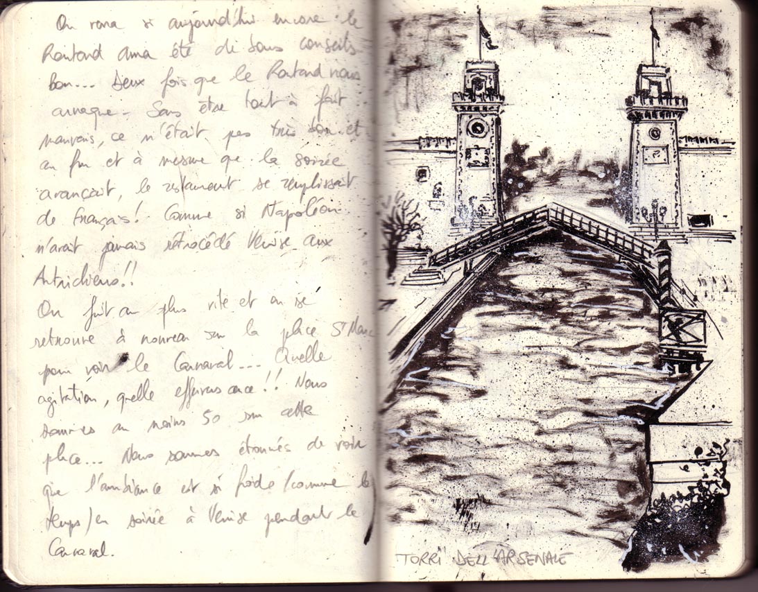 Venice sketch book 17