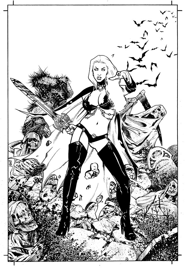 Lady Death commission