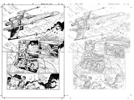 Star Wars 18 p14 with pencils