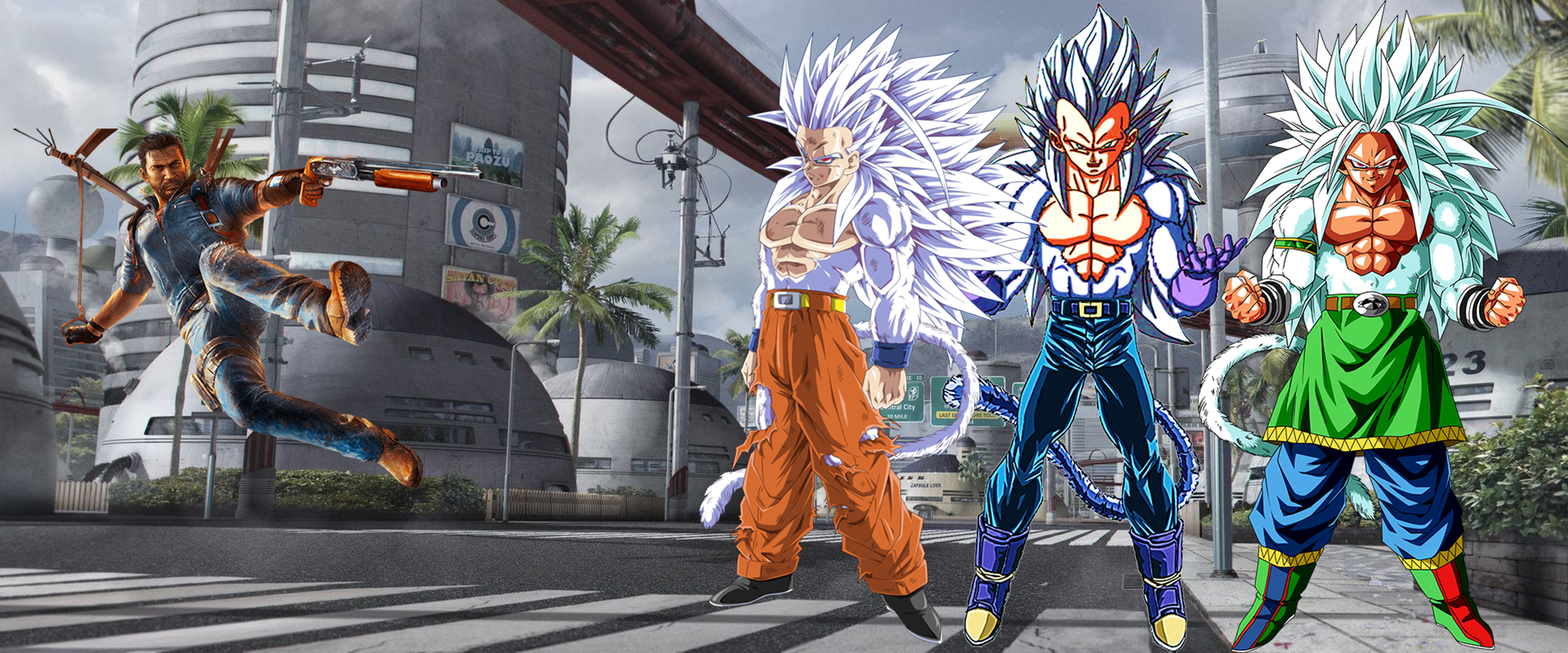 Gogeta on X: #Goku #Vegeta #Gohan #SSJ5  / X