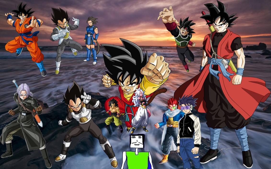 Microsoft Mike meets the Games Z Fighters by SavageDylanTaylor on