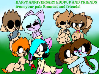 Happy anniversary 7th eddpup and friends