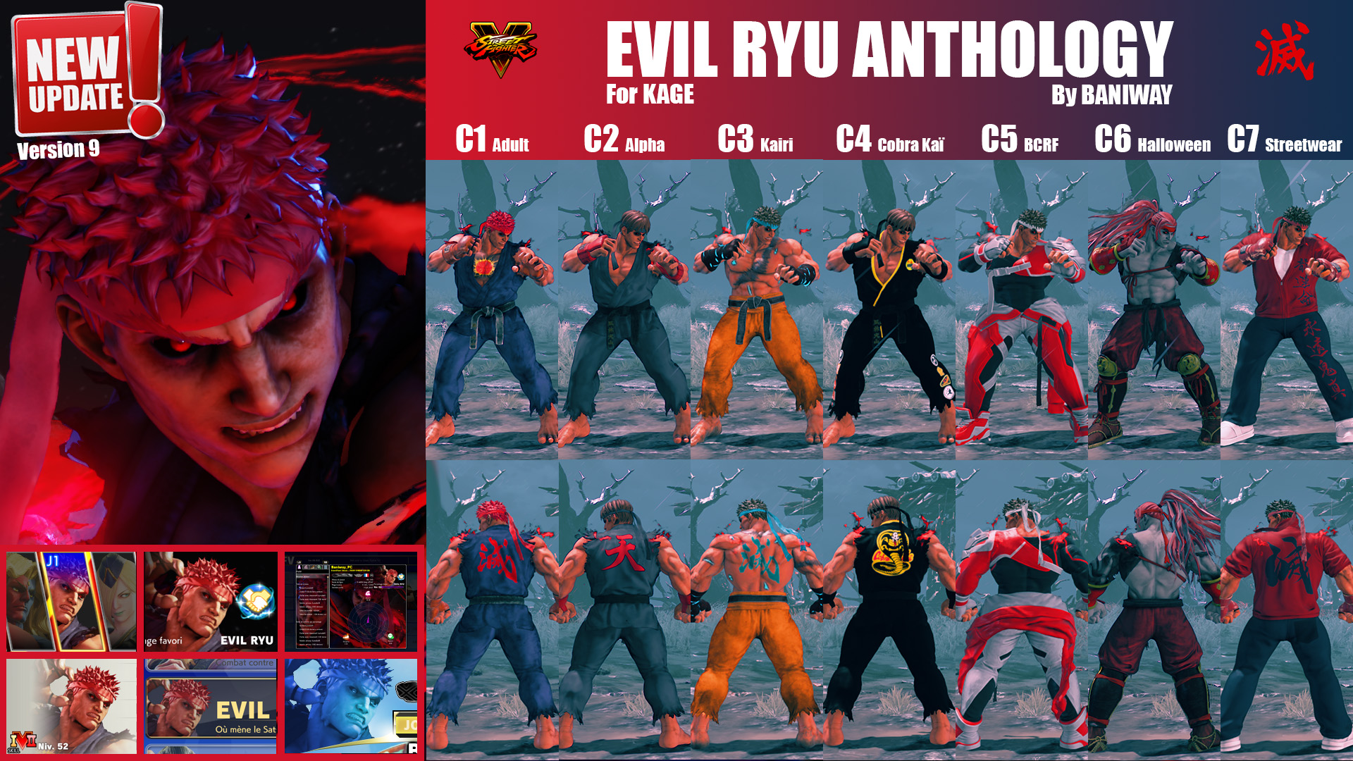 Evil Ryu at Street Fighter 6 Nexus - Mods and community