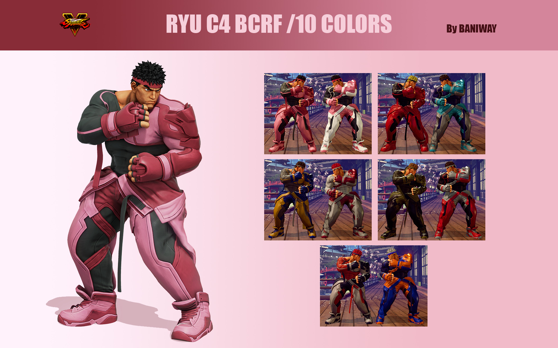 USFIV Street Fighter 1 Ryu by monkeygigabuster on DeviantArt