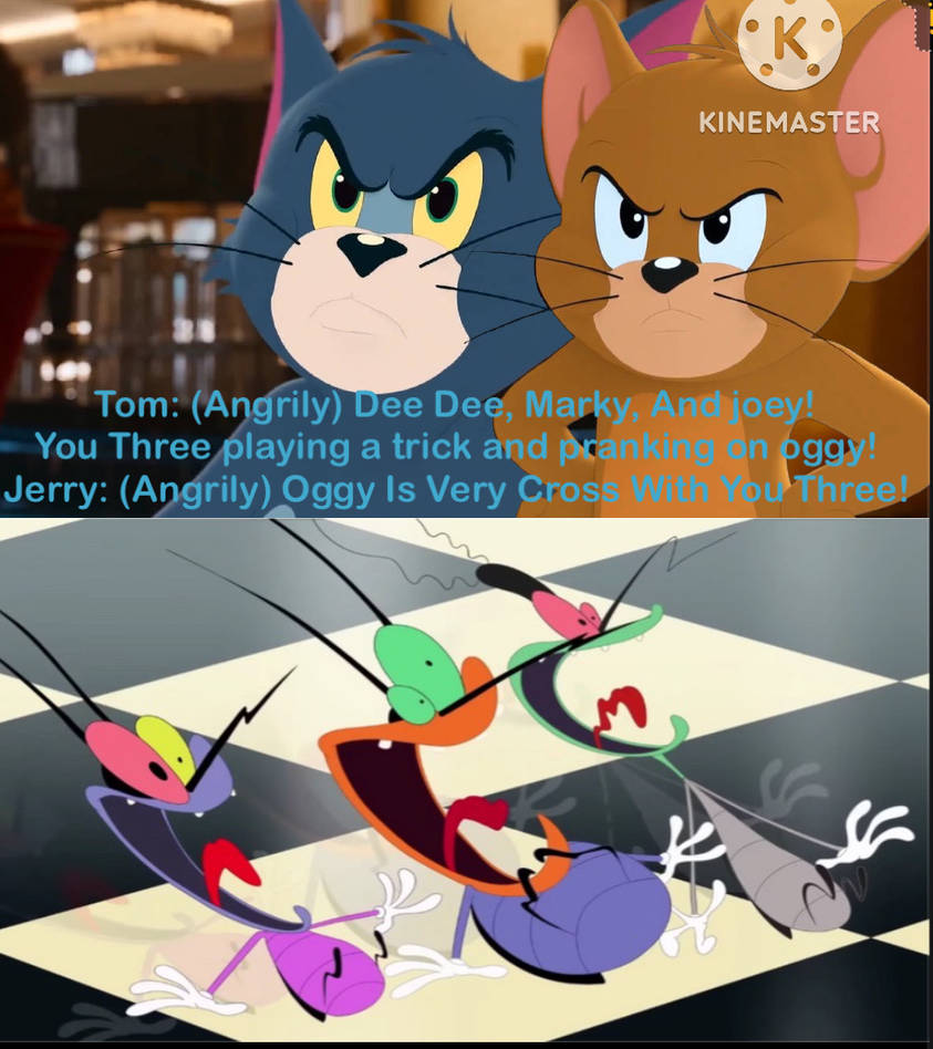 Red Angry Tm Tom and Jerry are angry at The Cockroaches by erianeli on DeviantArt