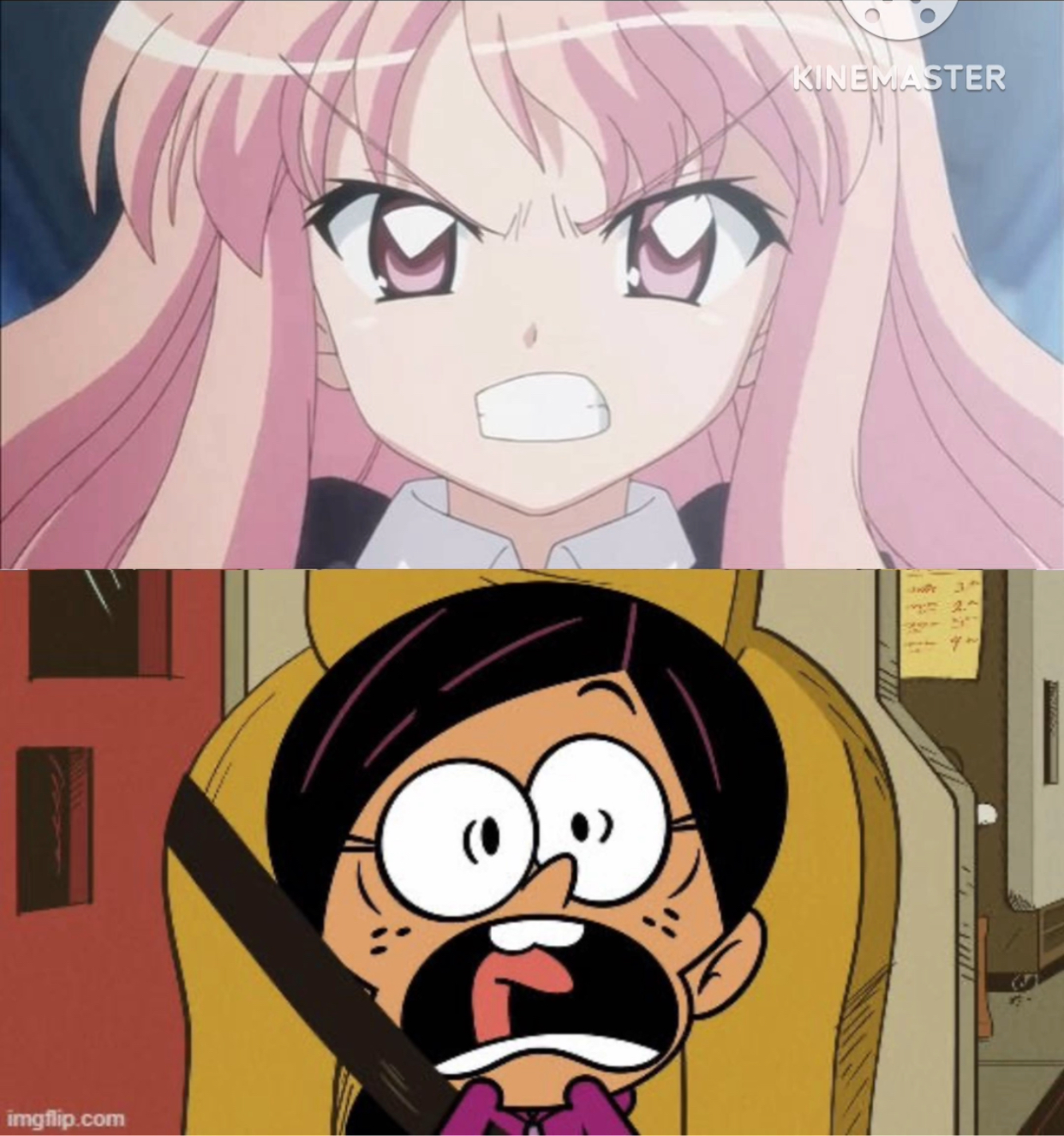 Scared Anne Ronnie Anne's Scared Of Louise's Rage by erianeli on DeviantArt