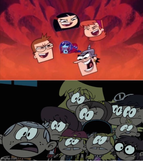Loud Kids Rage Loud Kids reacts at Evil Sidekick gang by erianeli on DeviantArt