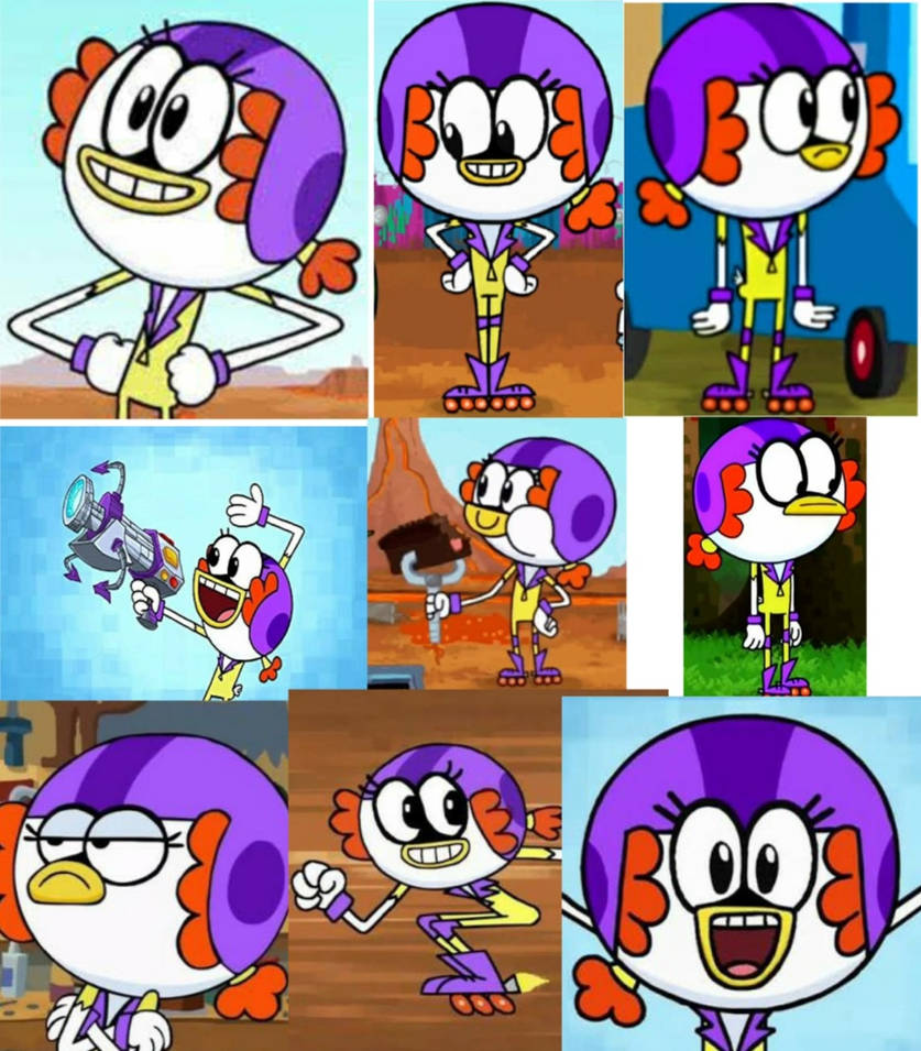 Ketta Ketta From Breadwinners Collage by erianeli on DeviantArt