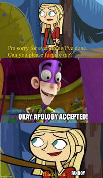 Fanboy accepts Sammy's apology