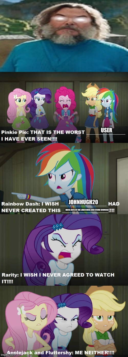 Mane Rage Monster The Mane 5 rage JohnHugh20 by erianeli on DeviantArt