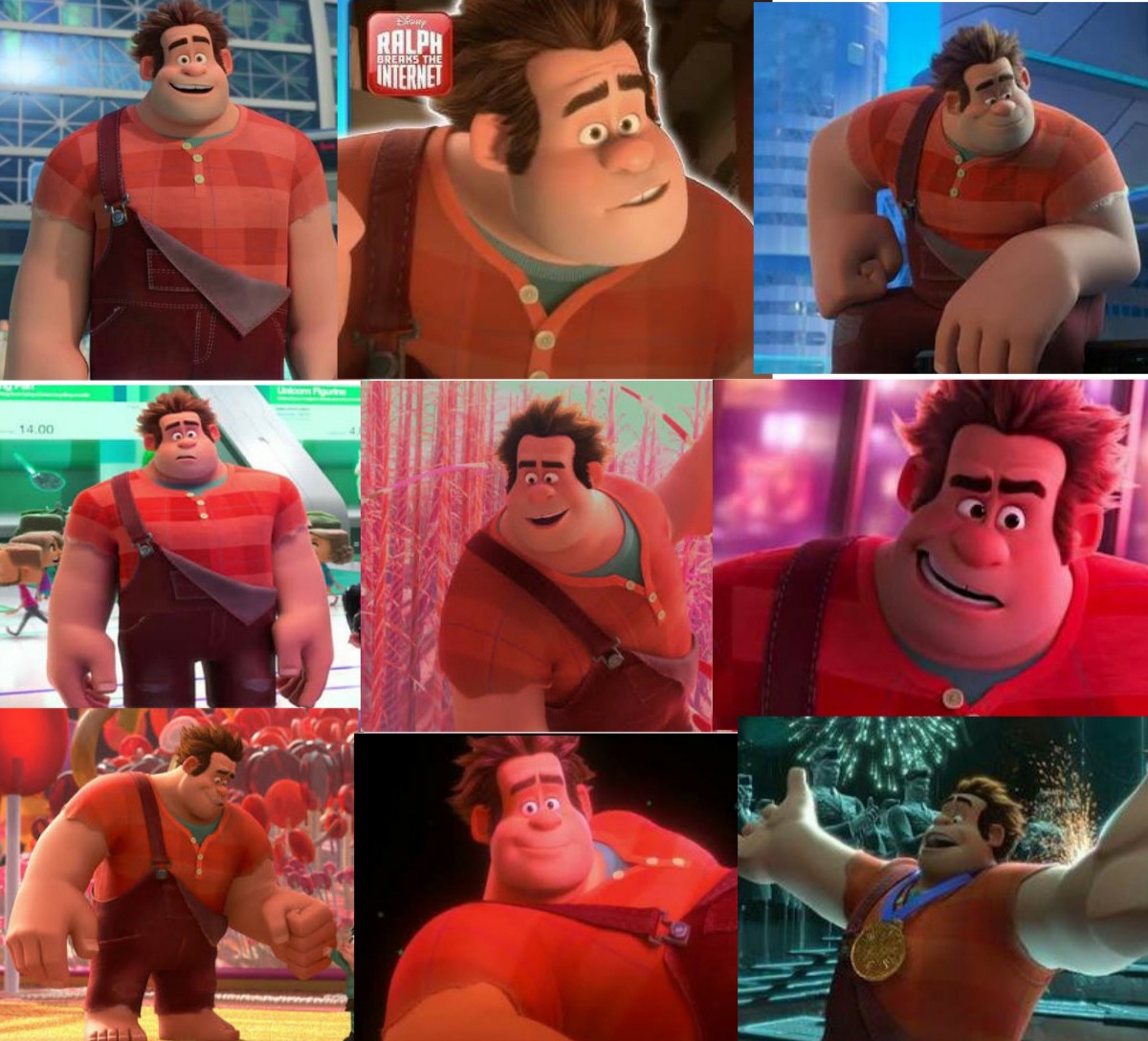 Wreck It Ralph Doctor Ralph Wreck It Ralph Collage by erianeli on DeviantArt