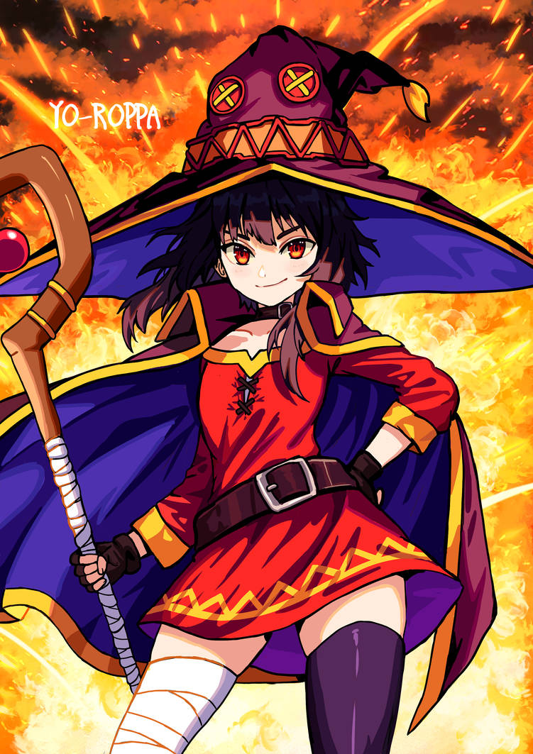Megumin Rdr2 Megumin Fanart by YO-ROPPA on DeviantArt