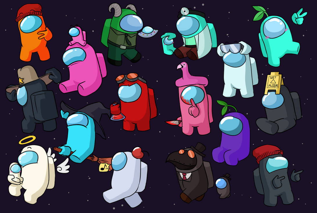 Among Us Crewmates By ArtissiJam On DeviantArt among-us-crewmates-by-artissijam-on-deviantart