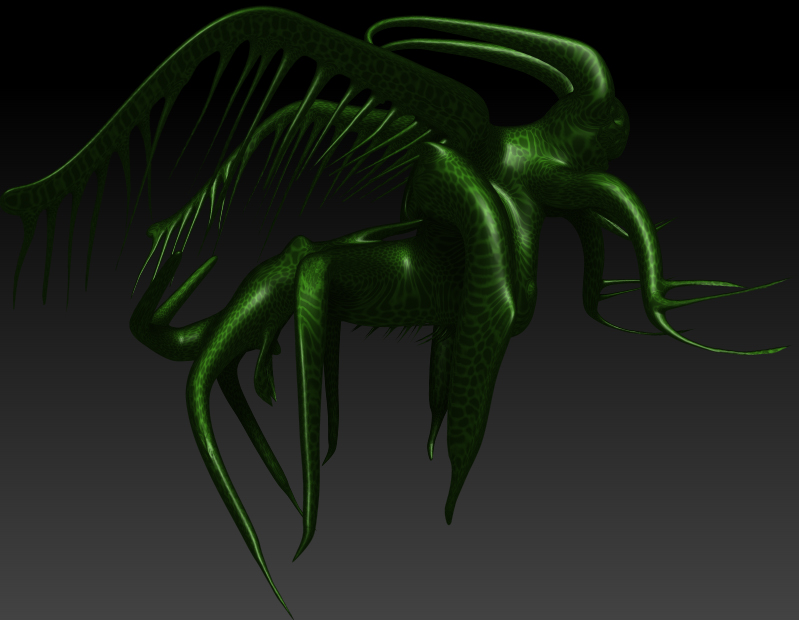 ZBrush Document Spotted Bug side