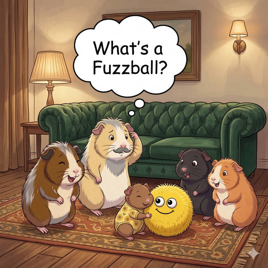 The family welcomes a new fuzzball by WorldOfFuzz on DeviantArt