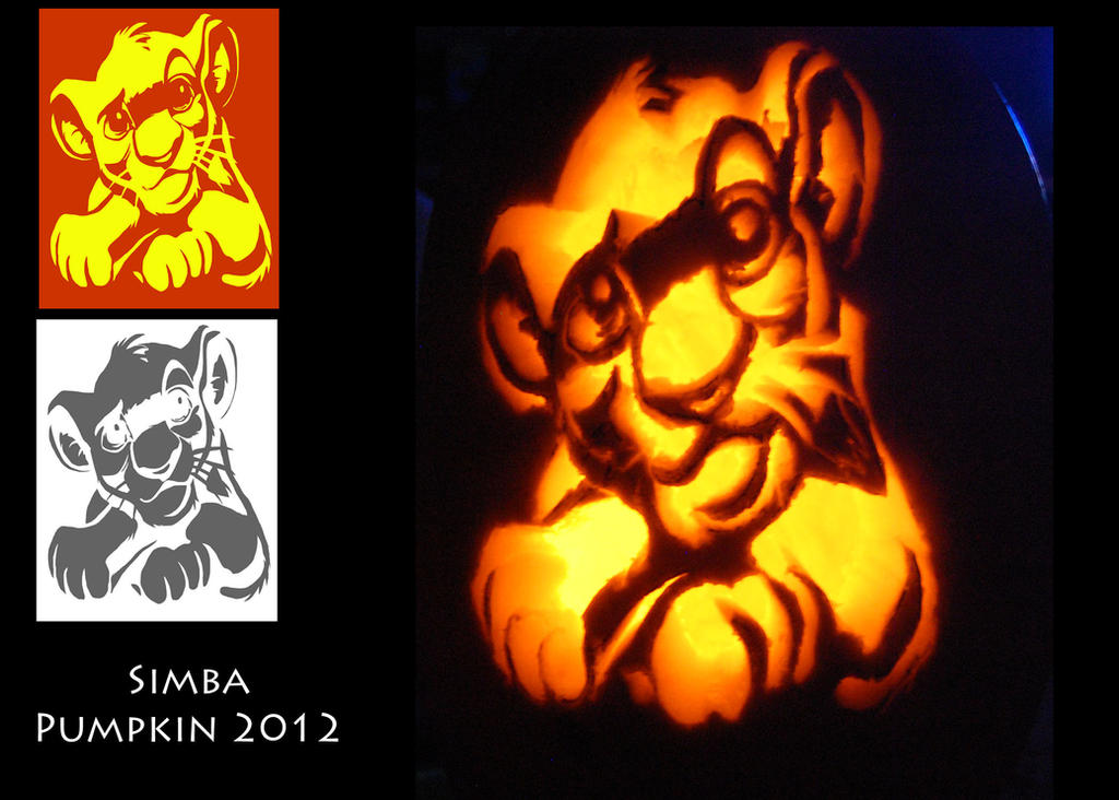 Simba Pumpkin Complete1 By Silverkey101 On DeviantArt