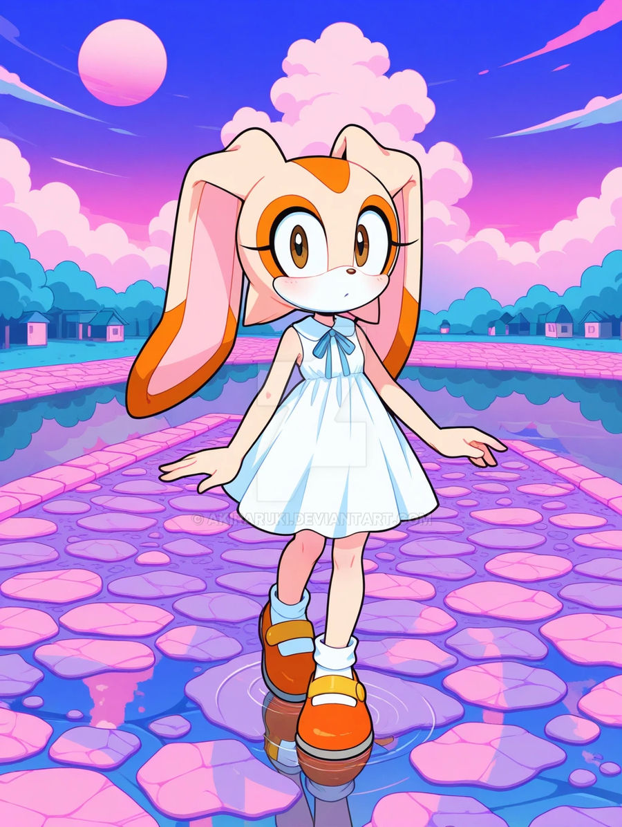 Akirra Rabbit Cream the Rabbit by akiraruki on DeviantArt