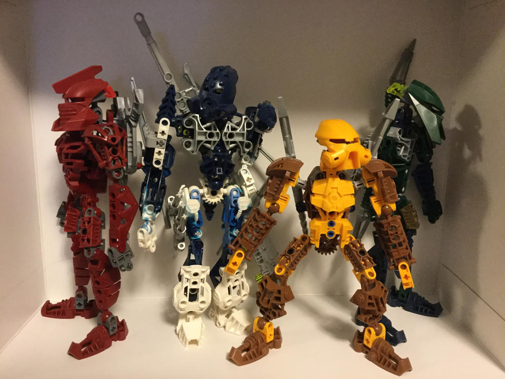 Toa Team by Hyozan-Tenebris on DeviantArt