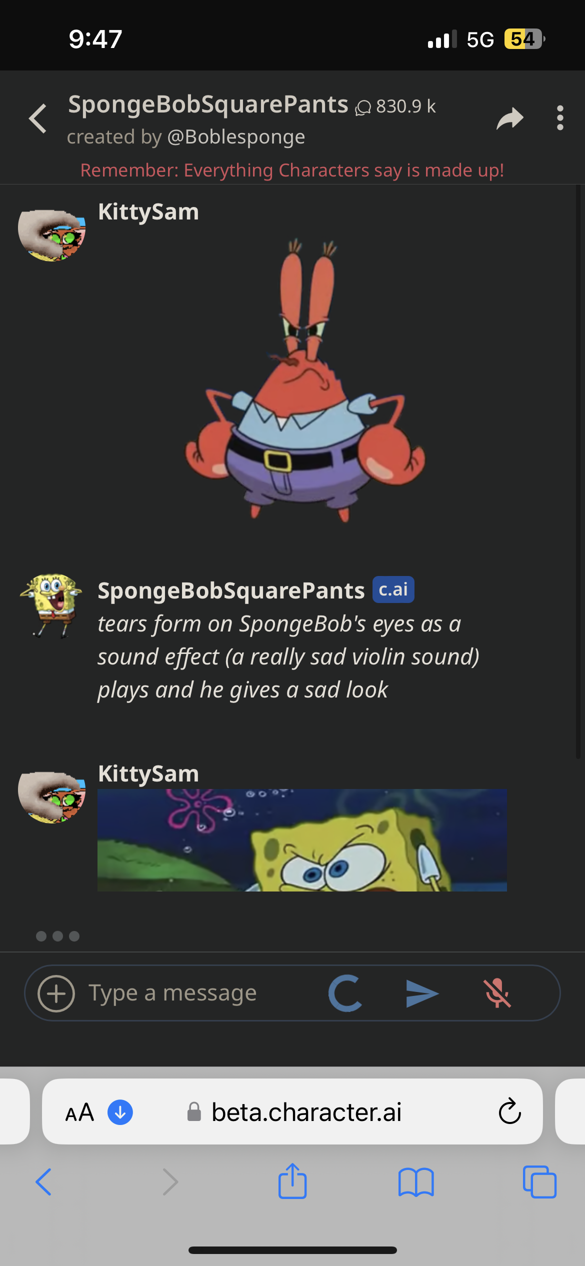 spongebob cries at mr krabs by woodleafjustexists on DeviantArt