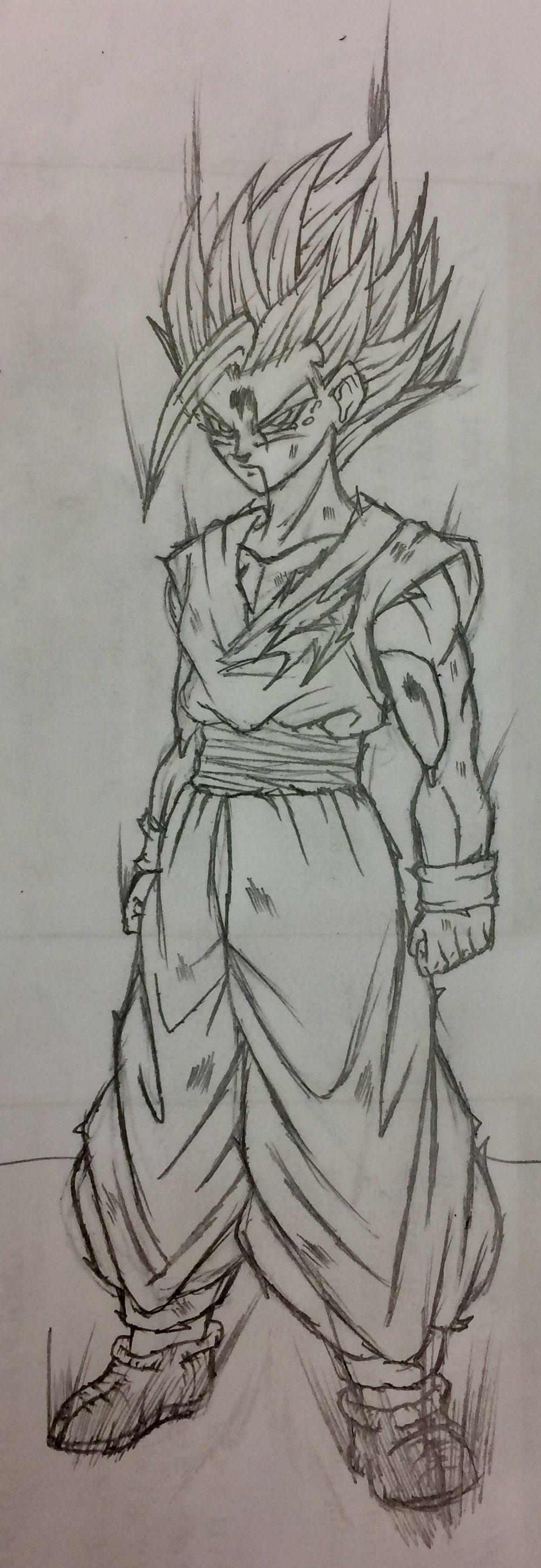 Gohan Rage Drawing Dragon Ball Z: Gohan's Rage by VorticalFiveStudios on DeviantArt