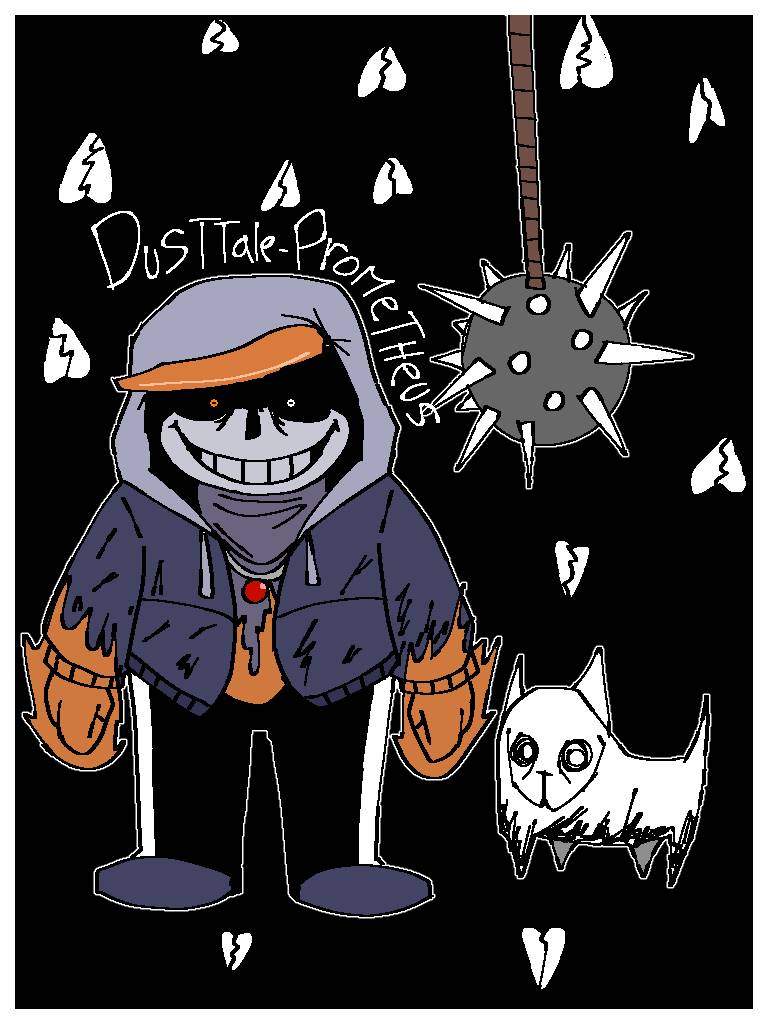 Dusttale - The murderer and his follower by CanonHorror on DeviantArt