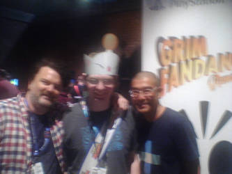 Meeting Tim Schaffer and Peter Chan