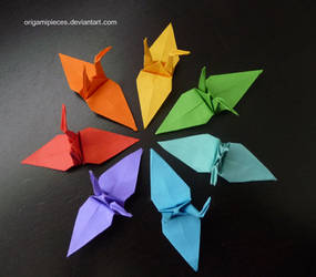 Origami Cranes