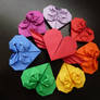 Origami Hearts