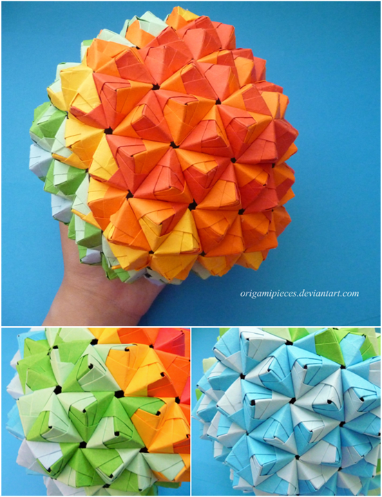 Origami Epcot Ball